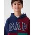 Gap Logo Relaxed Fleece Sweatshirt цвет: Синий