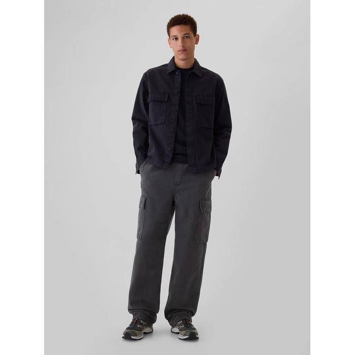 Baggy Kargo Jean Pantolon цвет: Синий