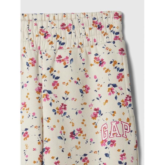 Спортивные штаны из флиса с логотипом Gap с широкими штанинами цвет: Белый