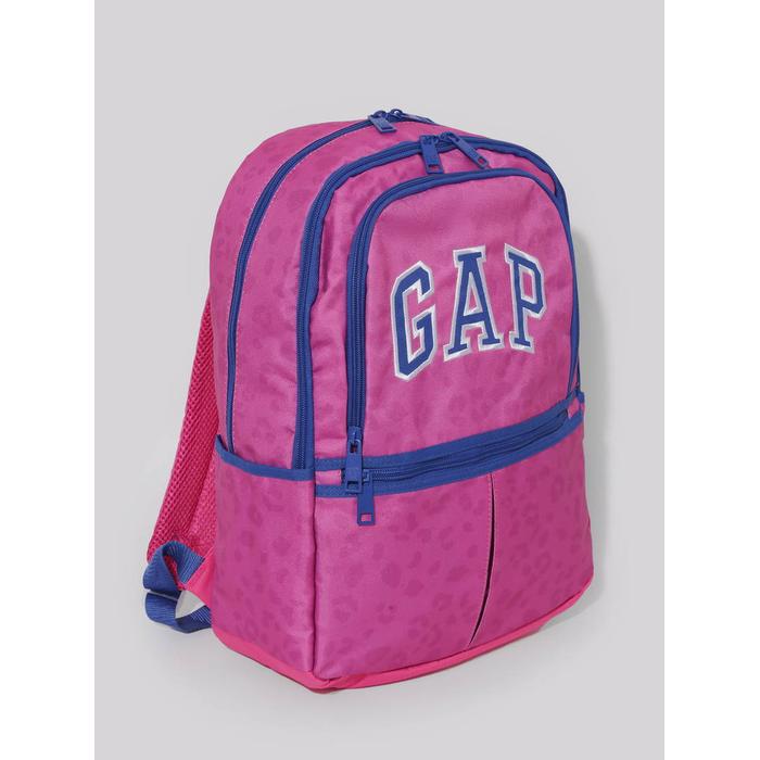 Рюкзак с двойным отсеком с логотипом Gap цвет: Розовый