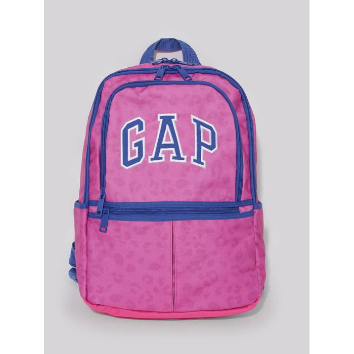 Рюкзак с двойным отсеком с логотипом Gap цвет: Розовый