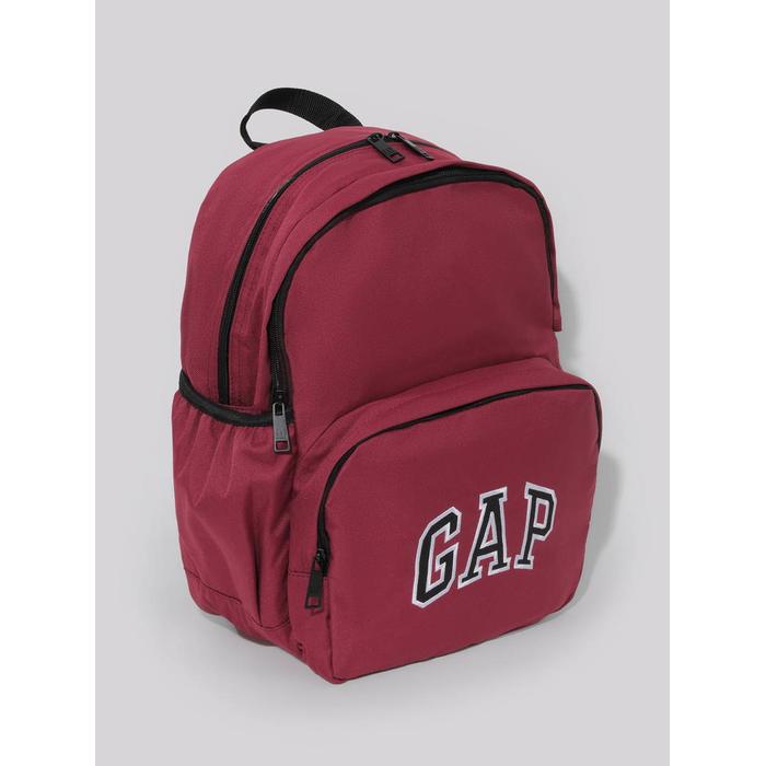 Рюкзак с двойным отсеком с логотипом Gap цвет: Красный