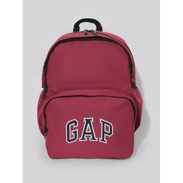 Рюкзак с двойным отсеком с логотипом Gap цвет: Красный