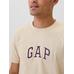 Gap Logo T-Shirt цвет: Бежевый