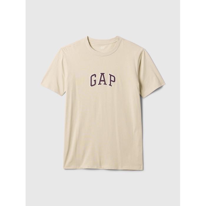 Gap Logo T-Shirt цвет: Бежевый
