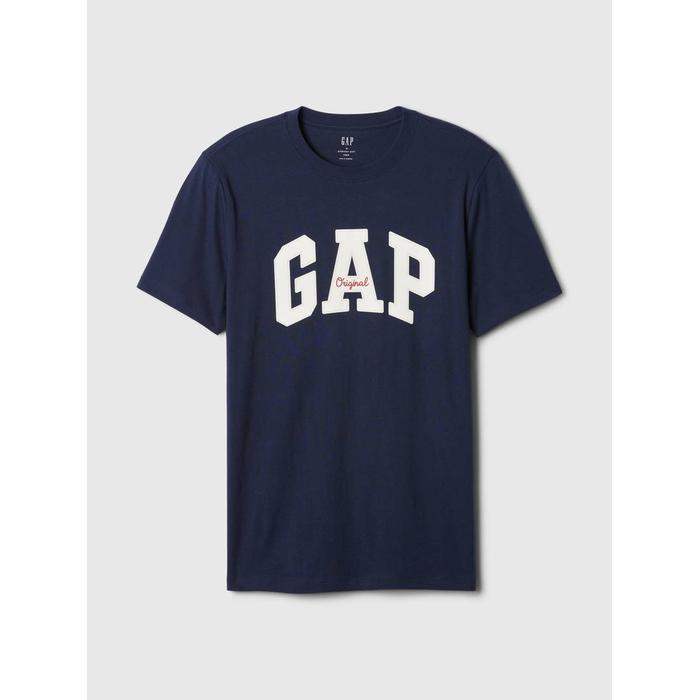 Повседневная футболка с логотипом Soft Gap цвет: Синий