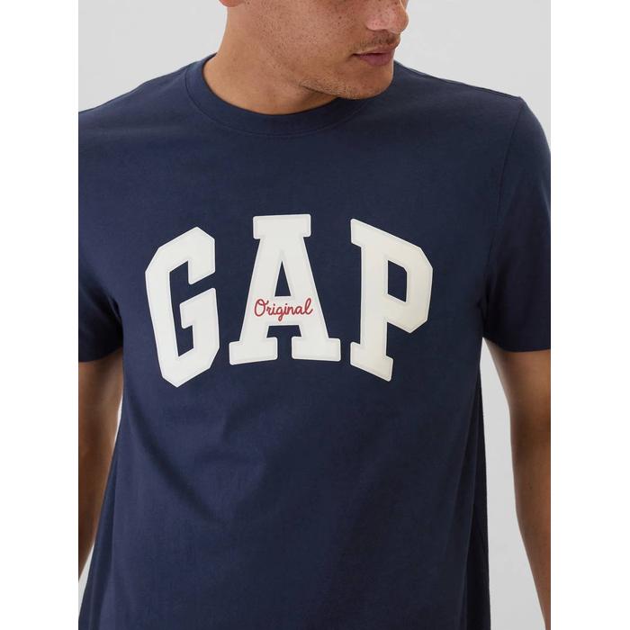 Повседневная футболка с логотипом Soft Gap цвет: Синий