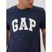 Повседневная футболка с логотипом Soft Gap цвет: Синий