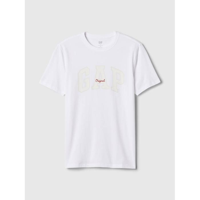 Повседневная футболка с логотипом Soft Gap цвет: Белый