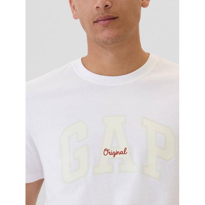 Повседневная футболка с логотипом Soft Gap цвет: Белый