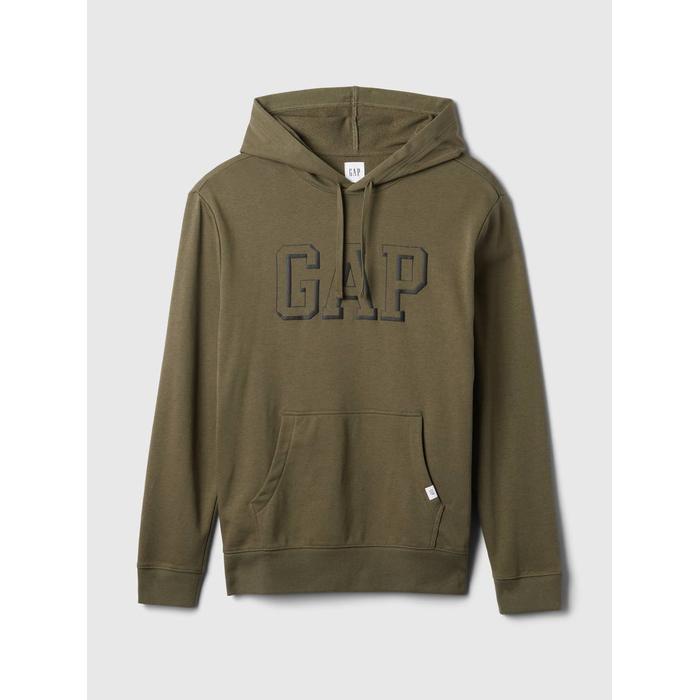 Gap Logo Fransız Havlu Kumaş Sweatshirt цвет: Хаки