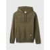 Gap Logo Fransız Havlu Kumaş Sweatshirt цвет: Хаки