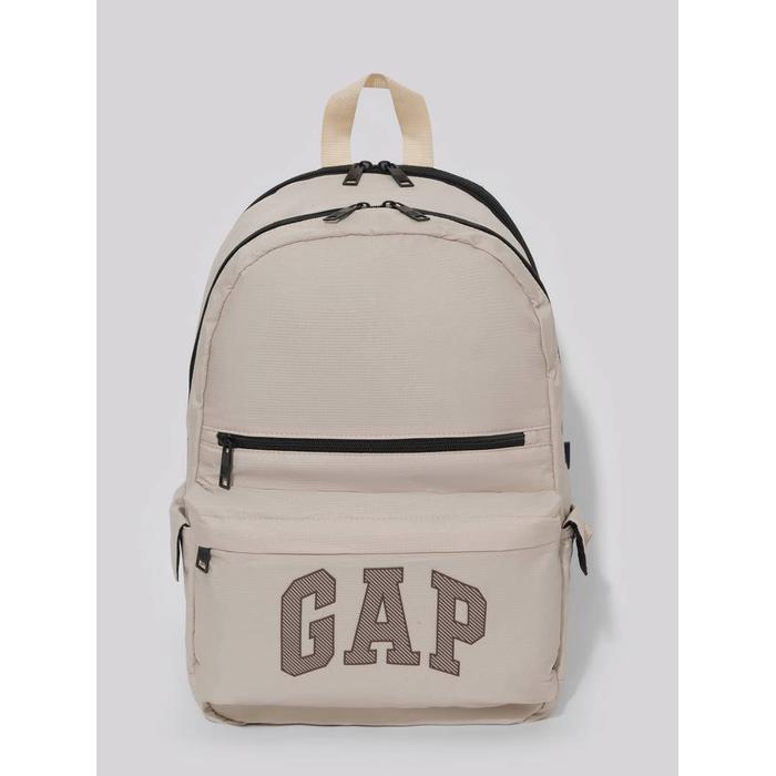 Рюкзак с двойным отсеком с логотипом Gap цвет: Бежевый