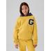 Gap Logo Varsity Sweatshirt цвет: Жёлтый