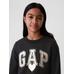Gap Logo Fleece Sweatshirt цвет: Чёрный