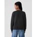 Gap Logo Fleece Sweatshirt цвет: Чёрный