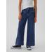 High Rise Stride Wide-Leg Ankle Jean Pantolon цвет: Синий