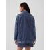 Oversized Icon Denim Ceket цвет: Голубой