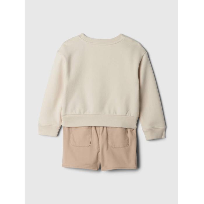 Brannan Bear İşlemeli 2'li Outfit Set цвет: Бежевый
