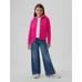 Gap Logo Fermuarlı Sherpa Sweatshirt цвет: Розовый