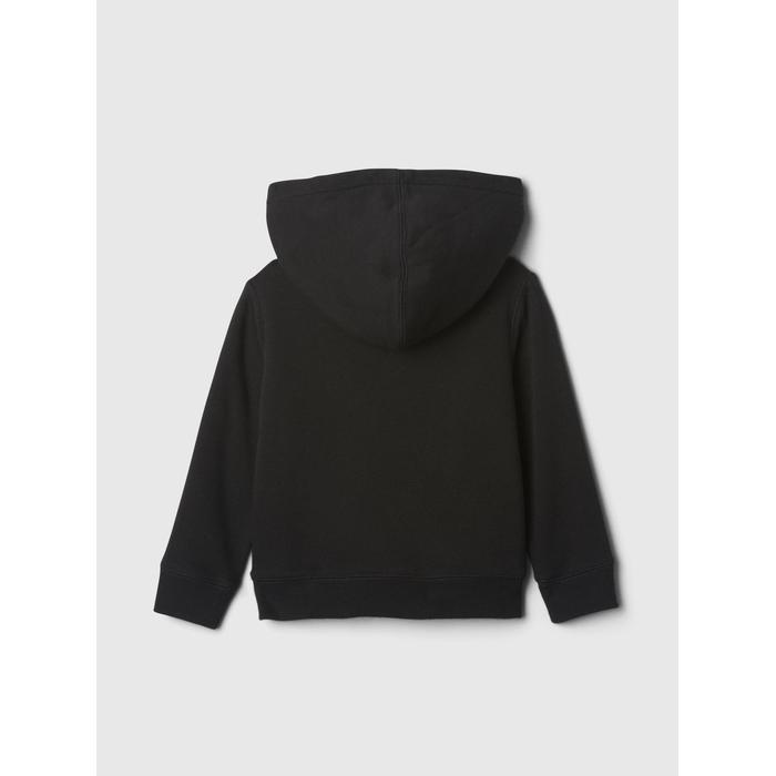 Gap Logo Fermuarlı Fleece Sherpa Sweatshirt цвет: Чёрный