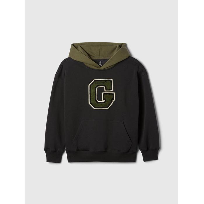 Gap Logo Varsity Sweatshirt цвет: Чёрный