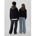Gap Logo Varsity Sweatshirt цвет: Чёрный