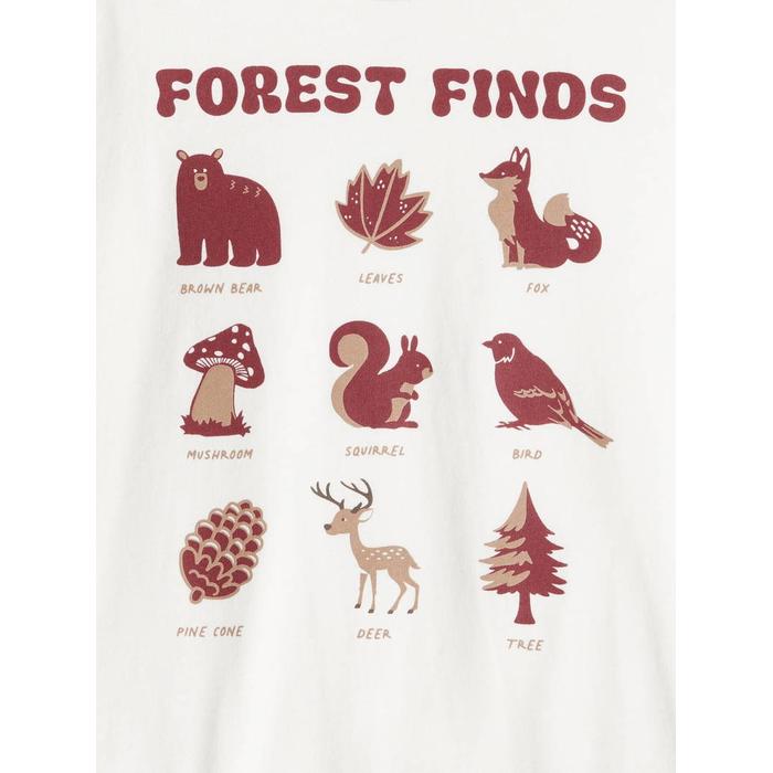 Mix and Match Grafikli T-Shirt цвет: Белый