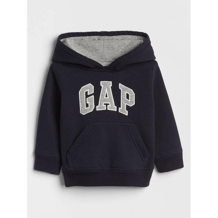 Толстовка с капюшоном с логотипом Gap цвет: Синий