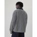Demir Yolu Çizgili Denim İş Ceket цвет: Чёрный