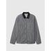 Demir Yolu Çizgili Denim İş Ceket цвет: Чёрный