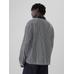 Demir Yolu Çizgili Denim İş Ceket цвет: Чёрный