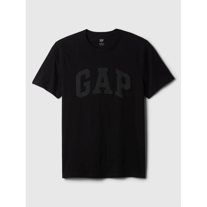 Повседневная футболка с логотипом Soft Gap цвет: Чёрный