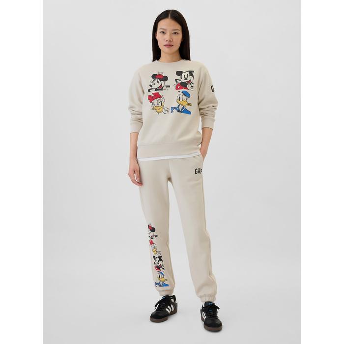 Gap Logo Disney Grafikli Fleece Jogger Eşofman Altı цвет: Белый