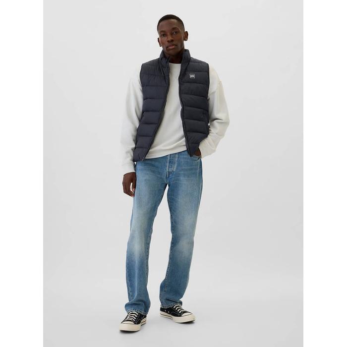 Gap Logo ColdControl Puffer Şişme Yelek цвет: Синий