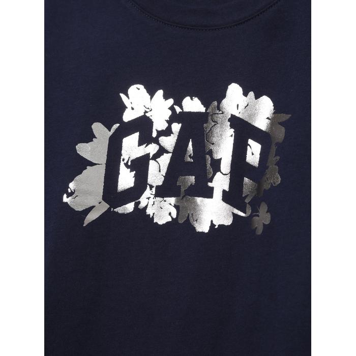 Gap Logo Relaxed T-Shirt цвет: Синий