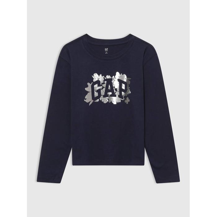 Gap Logo Relaxed T-Shirt цвет: Синий