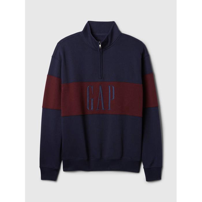 Vintage Soft Gap Logo Oversized Pullover Sweatshirt цвет: Синий