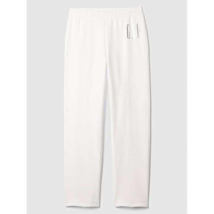 Gap Logo Bootcut Pull-On Fleece Eşofman Altı цвет: Белый
