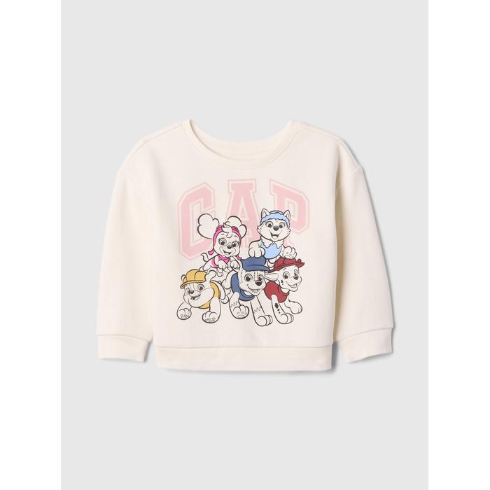 Gap Logo Paw Patrol Grafikli Fleece Sweatshirt цвет: Белый