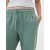 Спортивные штаны из флиса с логотипом Gap Bootcut цвет: Зелёный