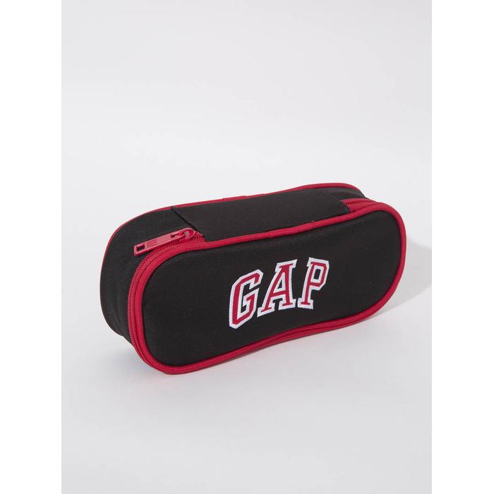 Пенал с отсеком для логотипа Gap цвет: Чёрный