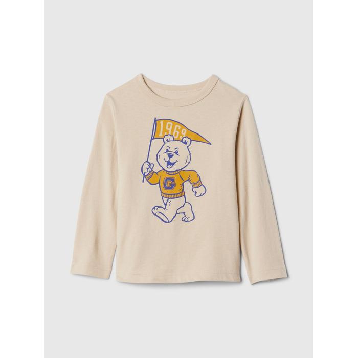 Mix and Match Grafikli T-Shirt цвет: Бежевый