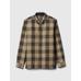 Waffle Örgü Flannel Gömlek цвет: Коричневый