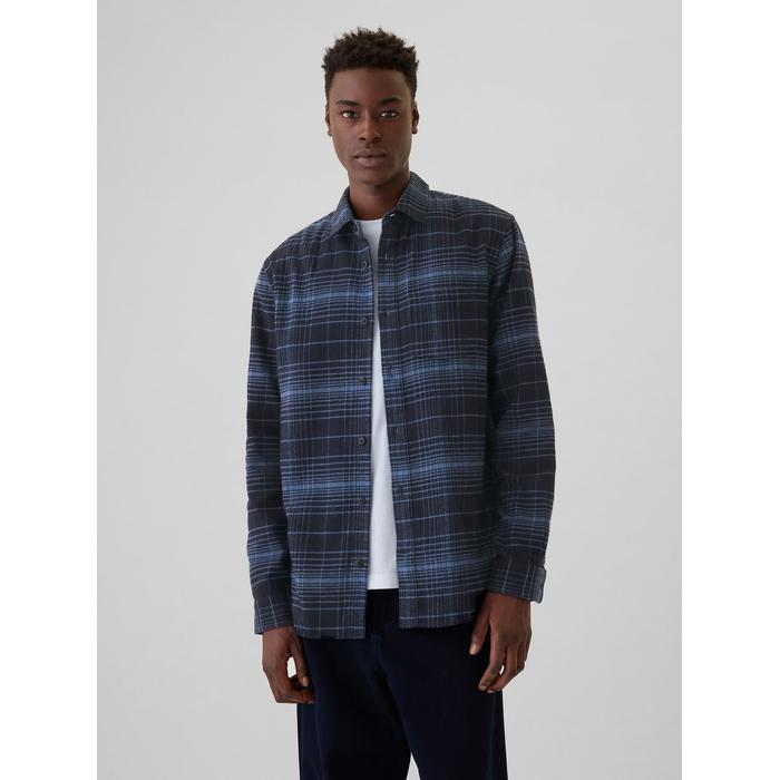 Organik Pamuk Flannel Gömlek цвет: Голубой