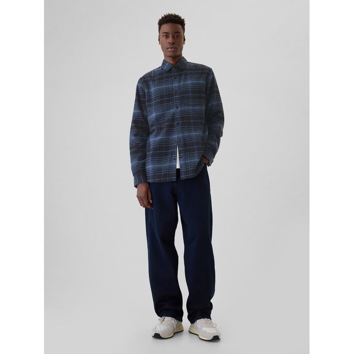 Organik Pamuk Flannel Gömlek цвет: Голубой