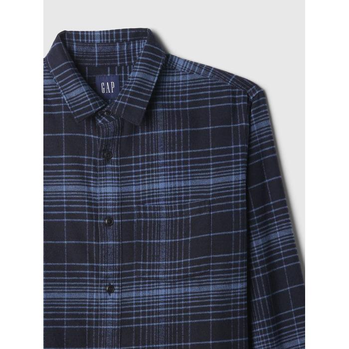 Organik Pamuk Flannel Gömlek цвет: Голубой