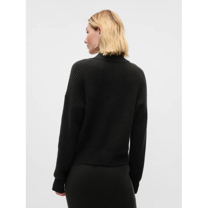 CashSoft Relaxed Rib Hırka цвет: Чёрный