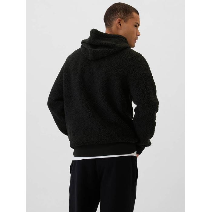 Gap logo Sherpa kapüşonlu üst цвет: Чёрный