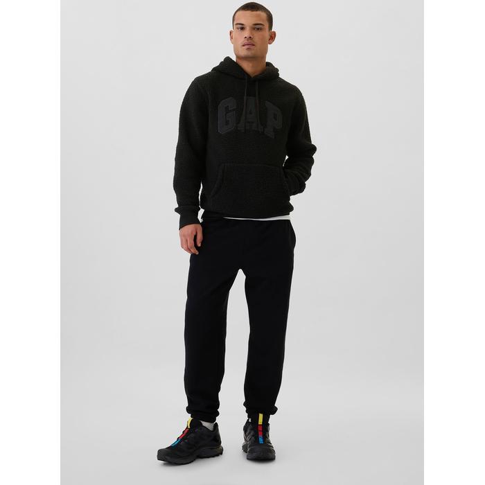 Gap logo Sherpa kapüşonlu üst цвет: Чёрный